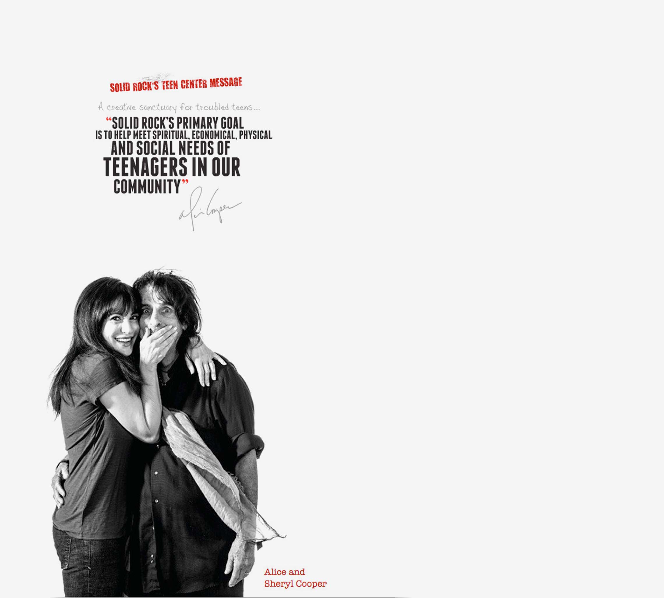 Duesenberg Charity Support Solid Rock Alice Cooper