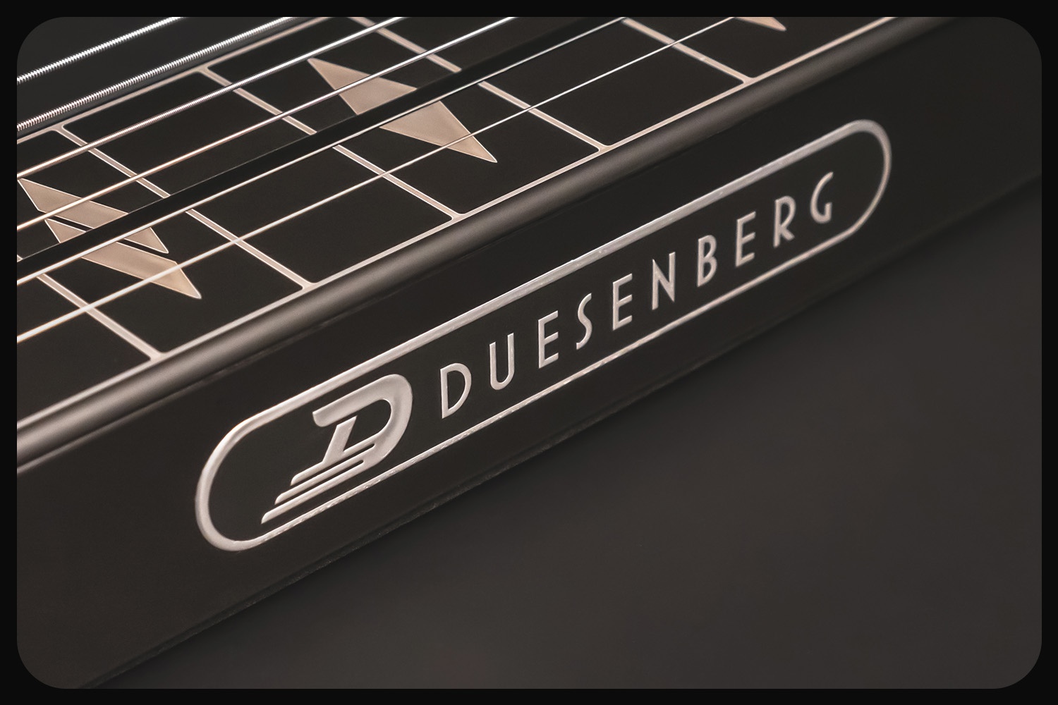 Duesenberg Kalico Lapsteel Logo Emblem