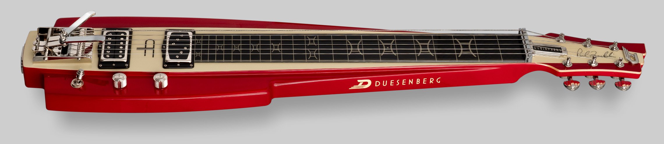 Duesenberg Alliance Series Paul Franklin Lapsteel on grey background