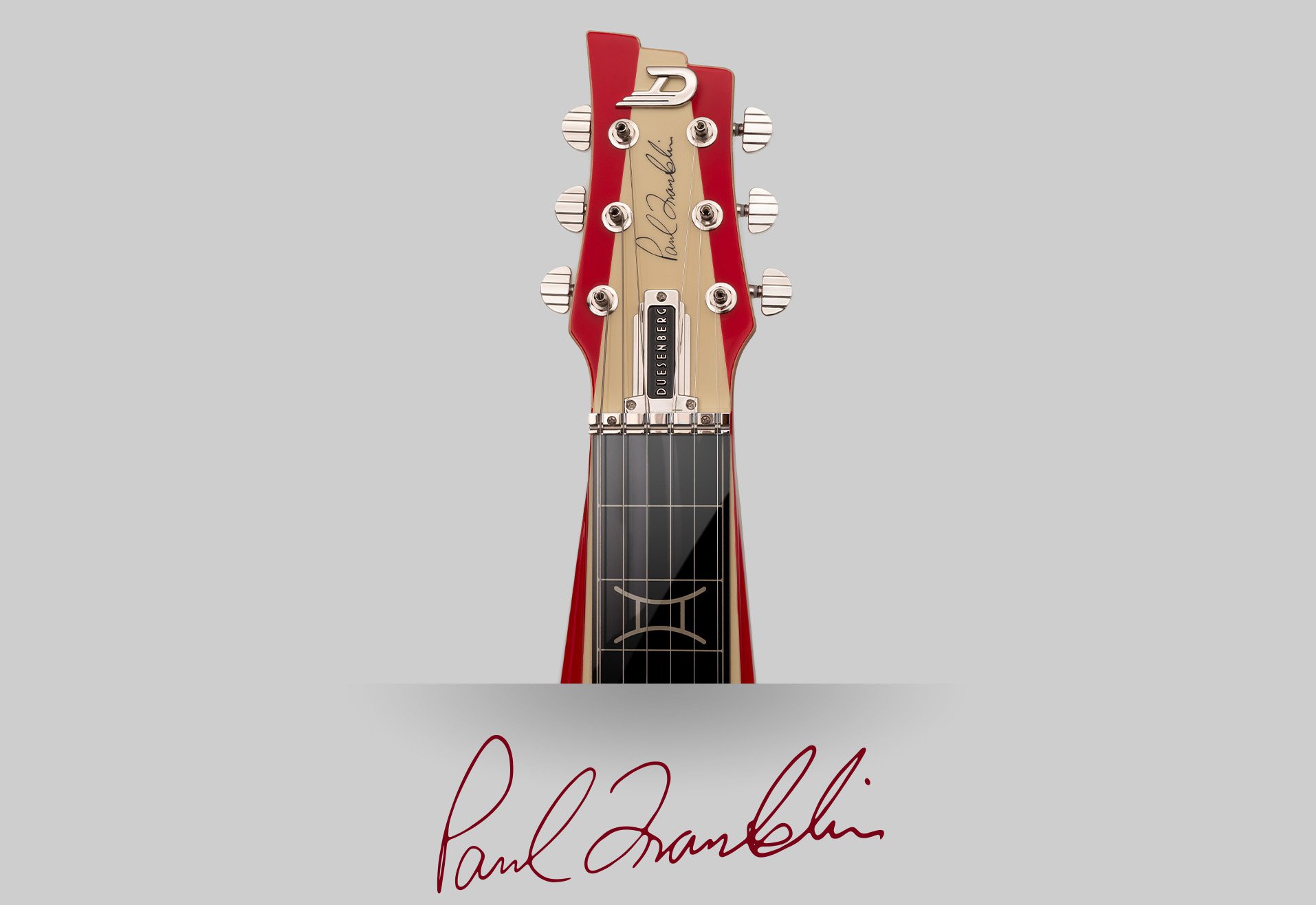 Website Header image of the Duesenberg Alliance Series Paul Franklin Lapsteel