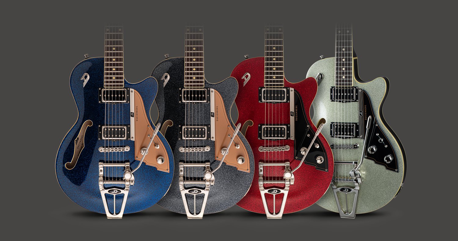 Slider Image of the Duesenberg Starplayer TV Color Options Sparkle Colors