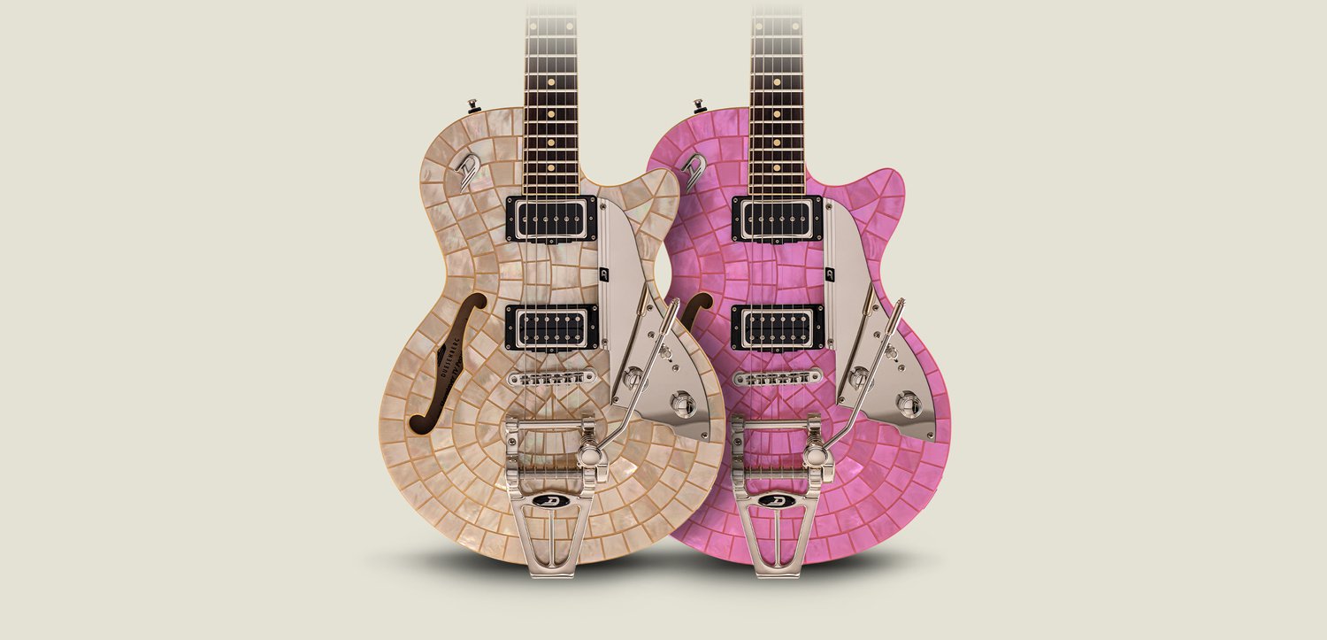 Slider image showing the Pearl colors for the Duesenberg Starplayer TV