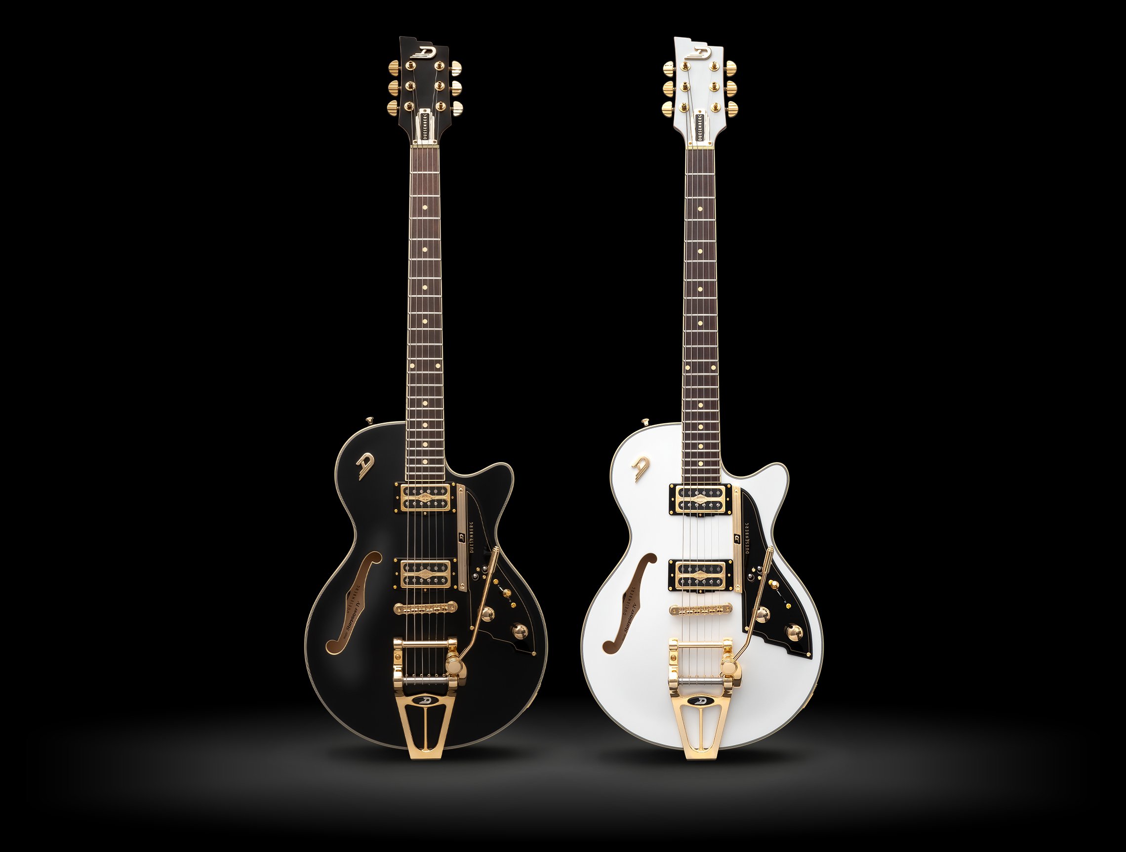 Duesenberg Starplayer TV Velvet Series on dark background