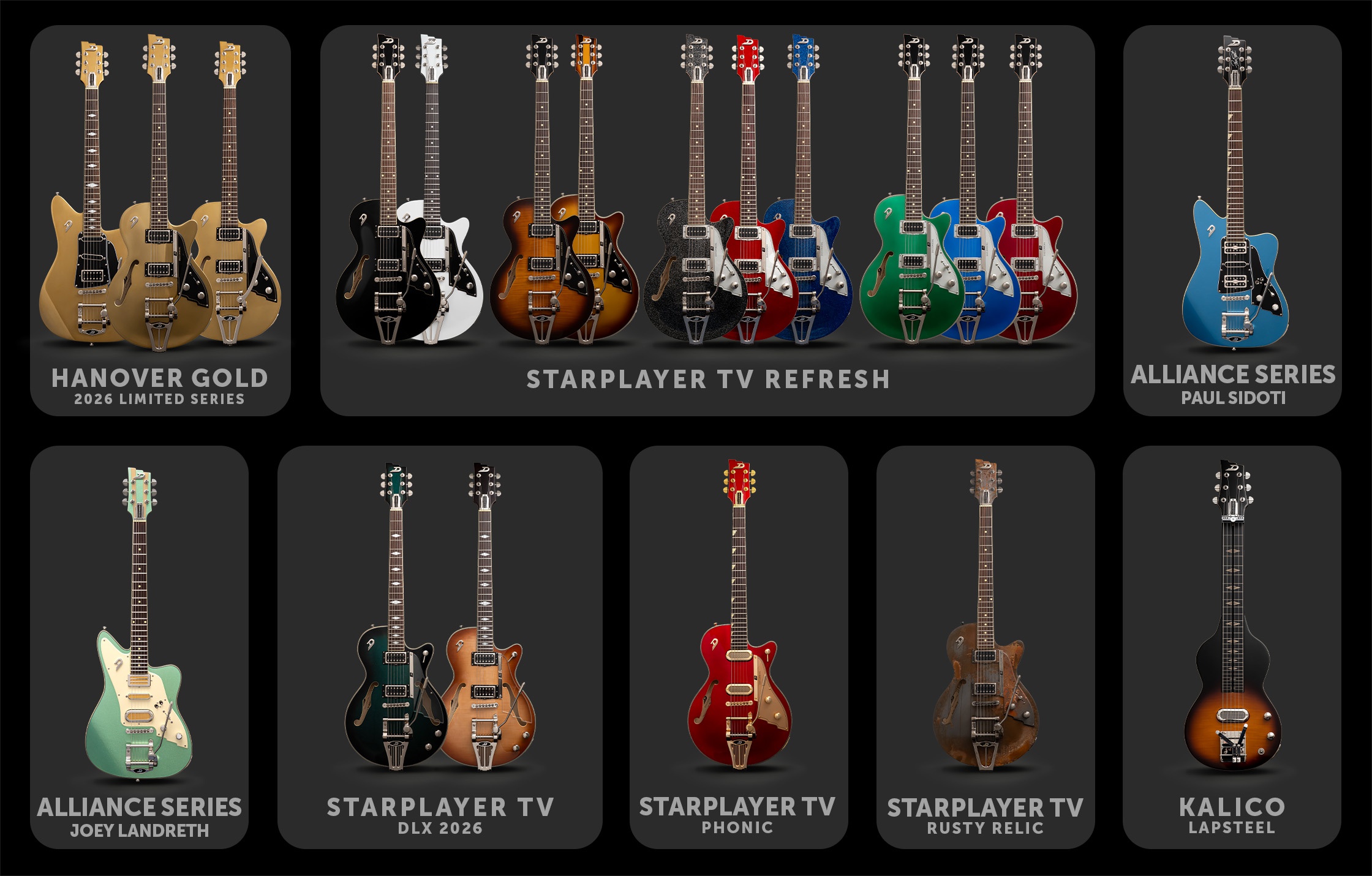 Overview of Duesenbergs new instruments for 2026