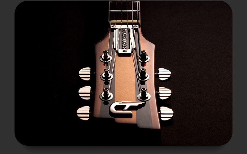 Duesenberg Starplayer TV Feature Gallery Headstock Scale