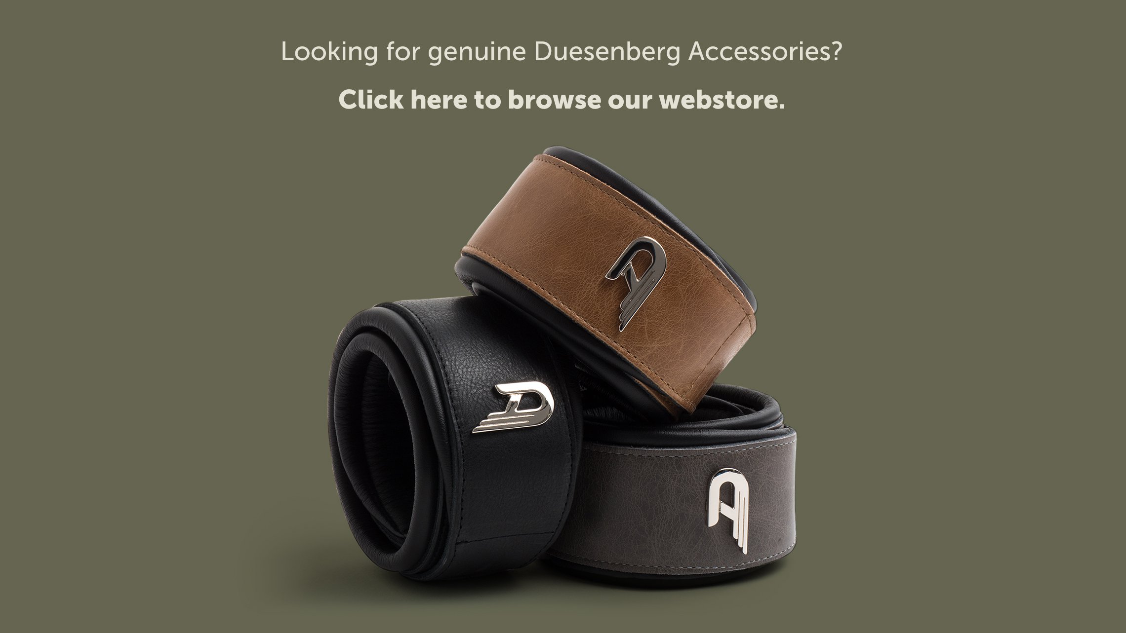 Image of Duesenberg Straps linking to the Duesenberg Webstore