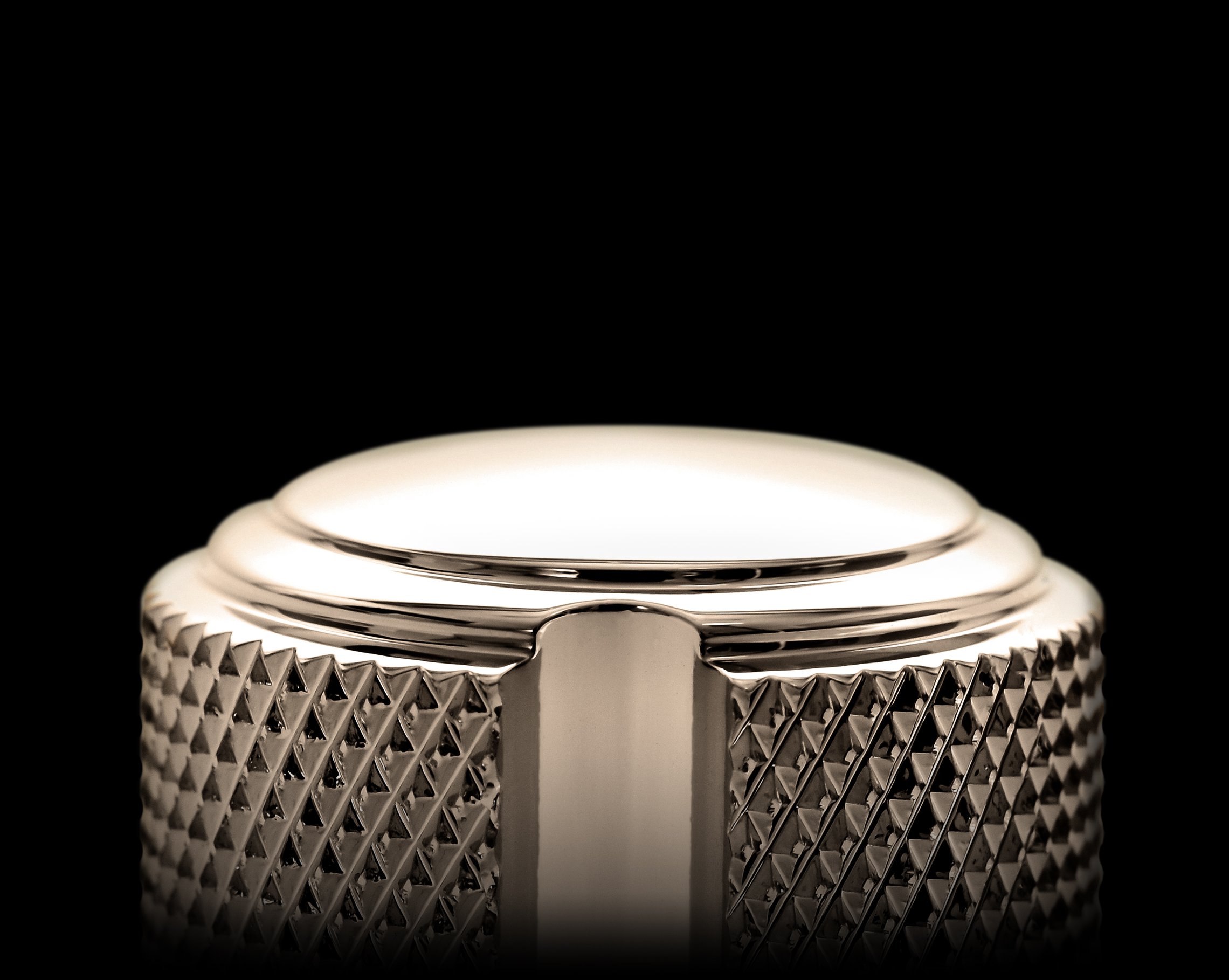 Image of the Duesenberg 3-Step Pot-Knob in Nickel