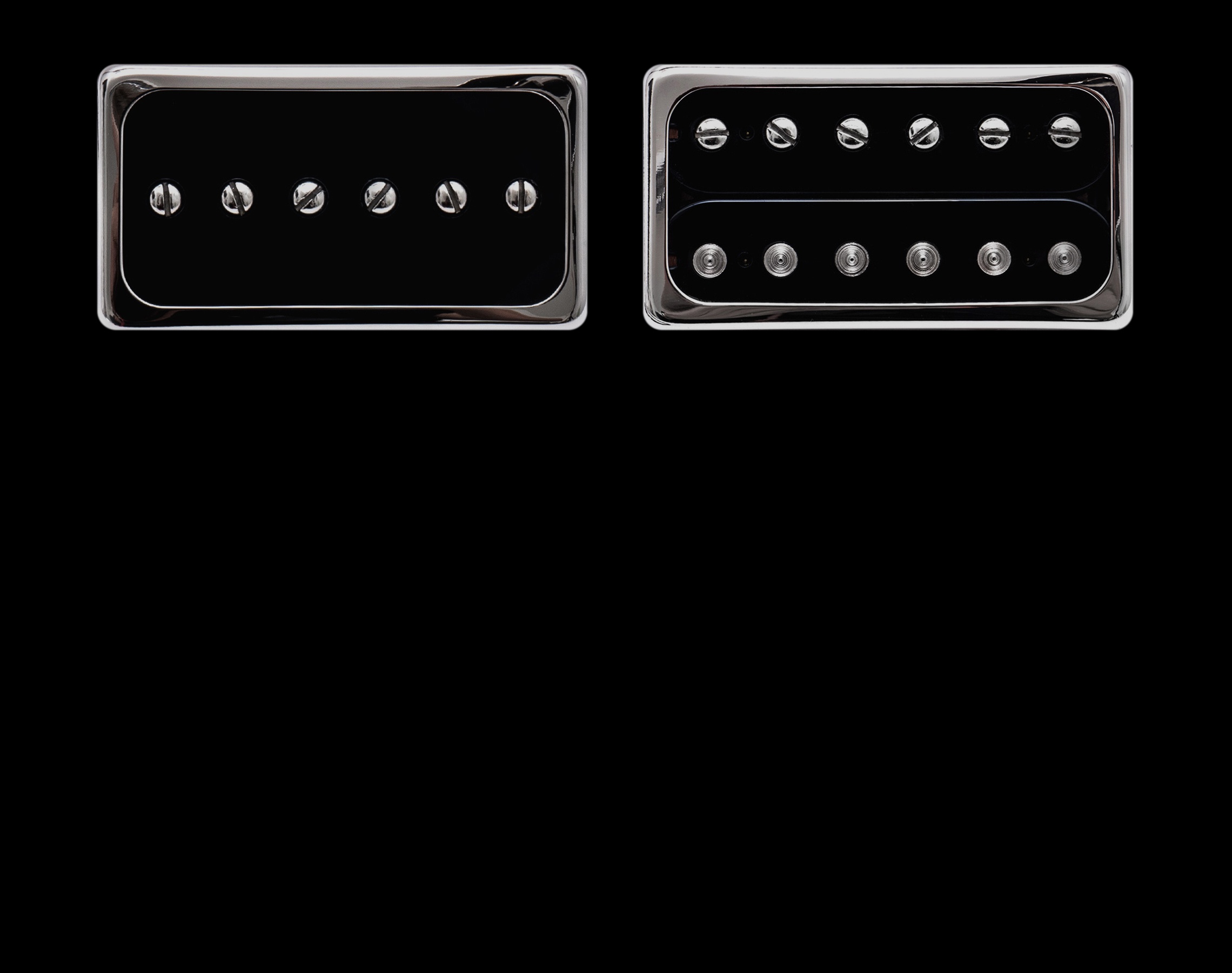 Duesenberg Pickups Domino P90 und GrandVintage Humbucker