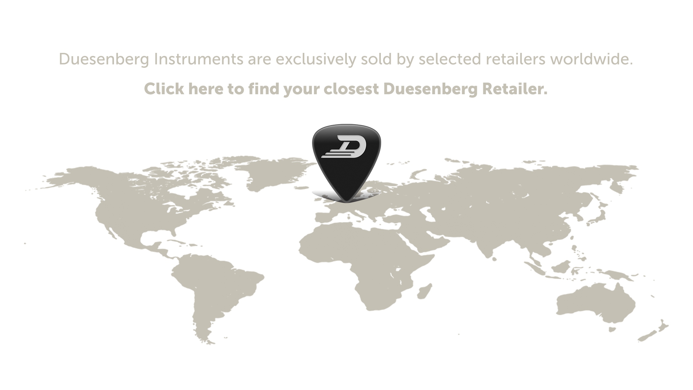 Image of a world map for Duesenberg Retailers