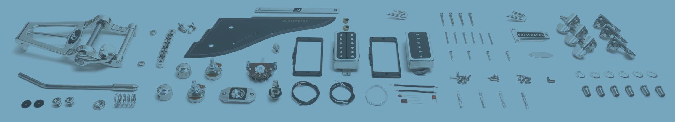 Header image for the Duesenberg Guitars Support Page